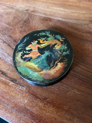 Vintage hand painted russian - vintage,