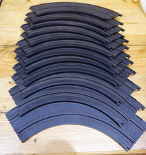 12x Aurora AFX track 9" 1/4 radius ref no 2519a