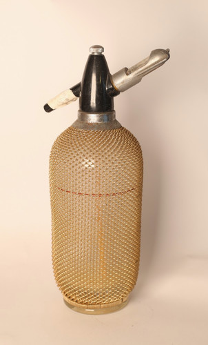 Vintage wire mesh glass - vintage,