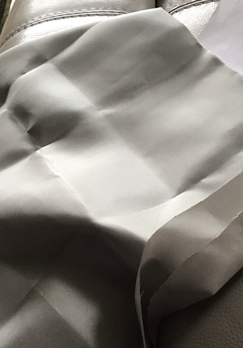 100 silk silver grey - silk,