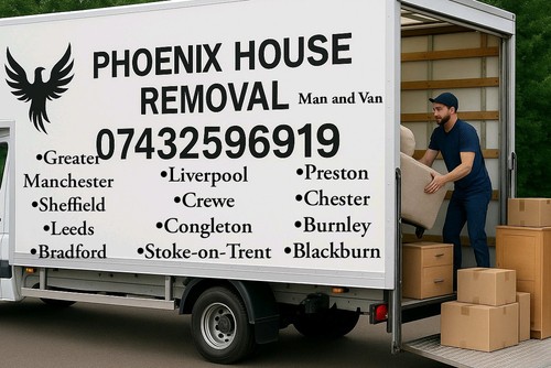 Man and van hire house - van, office