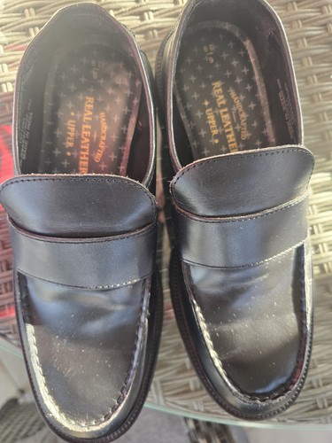 Black upper leather size - upper,