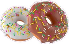 Catering trailer sticker choc