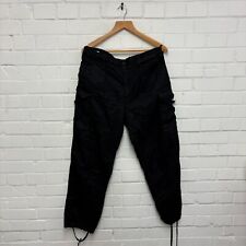 RIPSTOP COMBAT TROUSERS - 80/96/112cm , W:38" Black Field Combat British Army 