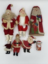 Vintage Santa Doll Collection