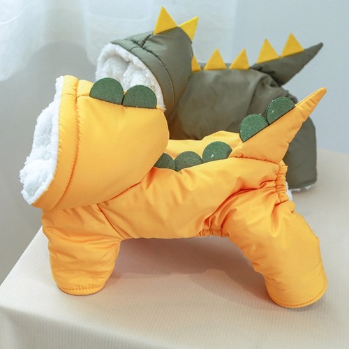 Dog coat with - coat, hood