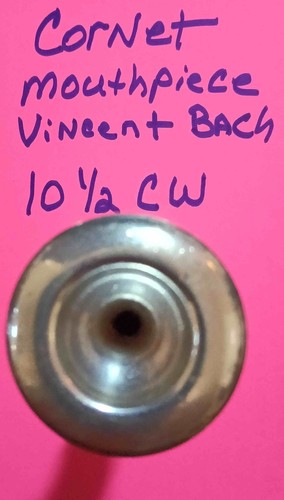 Cornet mouthpiece vicent - mouthpiece,