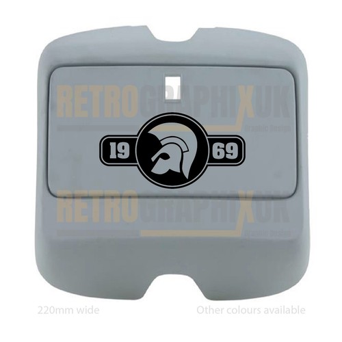 Trojan 1969 sticker fits vespa - fits,