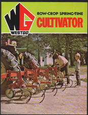 WESTGO Row-Crop Spring-Tine Cultivator Brochure Leaflet