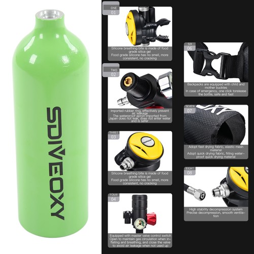 Scuba oxygen cylinder - oxygen,