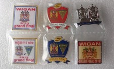 6x 2013 Wigan Warriors Rugby