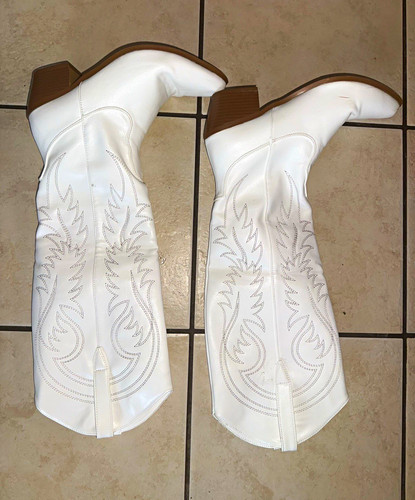 Women white western cowboy - western,
