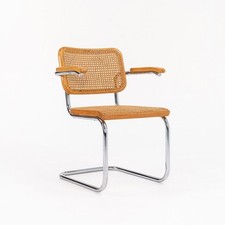 1970s Cesca B64 Cane Armchair by Marcel Breuer for Knoll / Thonet 1x Available