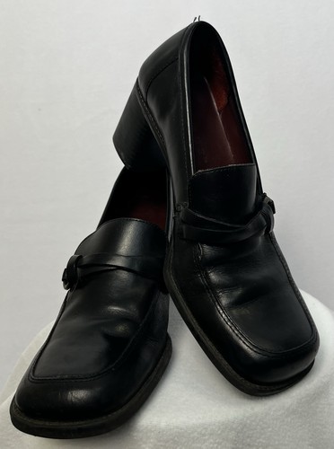 Parade black leather loafer - parade,