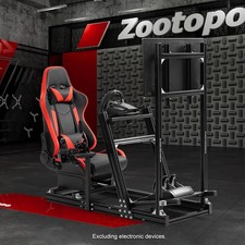 Zootopo Aluminum Alloy Racing Simulator Cockpit Or Seat Fit Logitech G923 G920