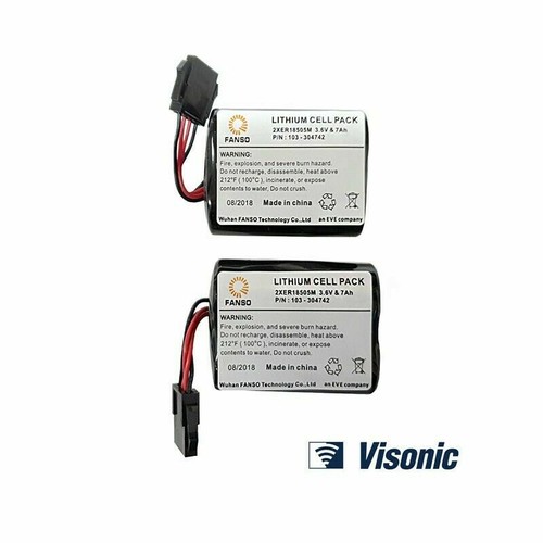 Visonic siren battery - visonic, twin