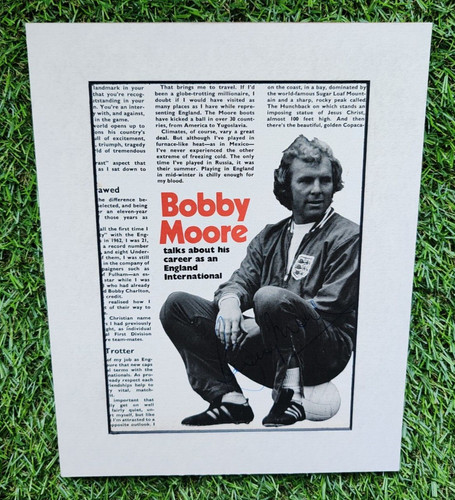 Bobby moore england 1966 - 1966, world