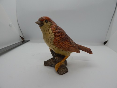 Vintage ceramic nightingale - vintage,