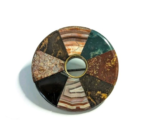 Antique scottish multi agate - antique,