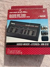 Vintage Hama VM-518 Video - Mixer - Stereo Tech 42518