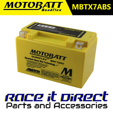 Motobatt Premium Battery for Baotian BT 49 QT-12 2T ROCKY 2010-2011 MBTX7ABS AGM