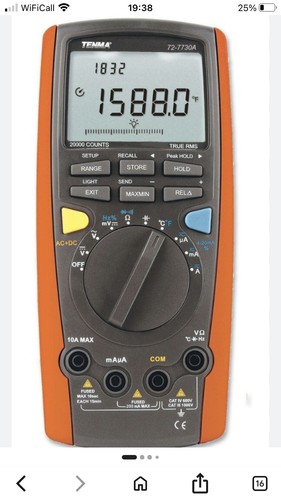 Tenma multimeter intelligent - tenma,