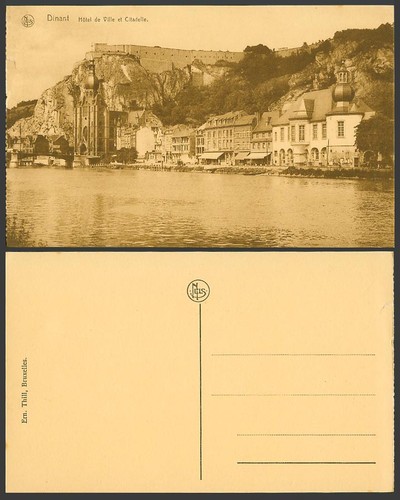 Belgium old postcard dinant - postcard,