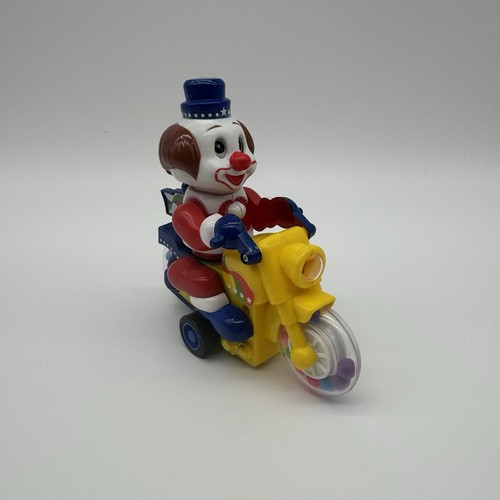 Vintage clown motorcycle - on,