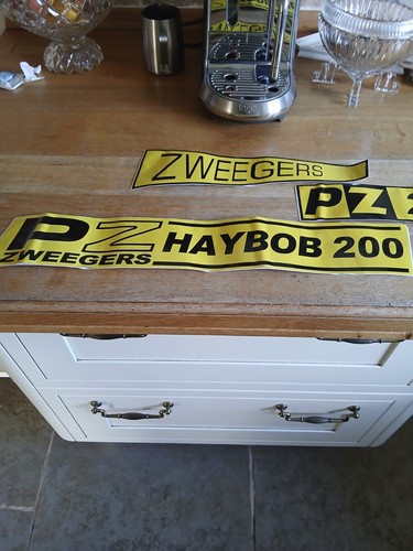 Haybob 200 decals - haybob,