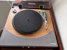Ion Premier LP Record Deck, Bluetooth, Built in, add speakers.