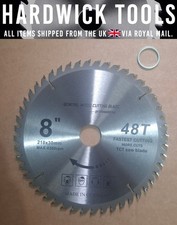 TCT Circular Wood Saw Blade 210mm x 30mm x 48T - Mitre saw - made in Germany