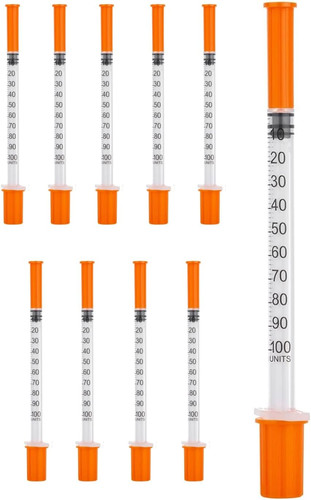 Pack 1ml plastic - 10,