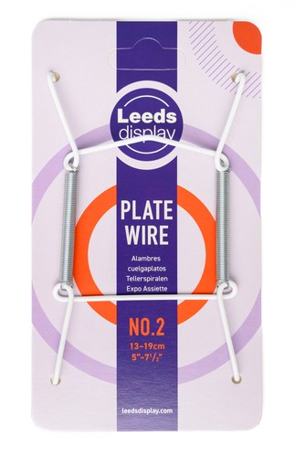 White wire plate - no.2,