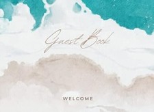 BnB Guest Book - Watercolor: Visitor Guest Book / Log Book for Travelers, Guests