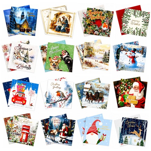 Christmas cards card pack - card,