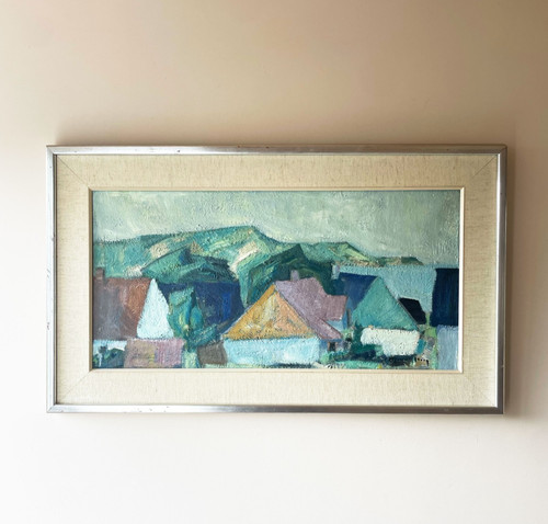 Large vintage original - , swedish