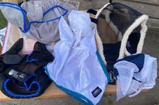 Job Lot 6 Pony & Cob Fly Masks Equilibrium Field Relief. Weatherbeeta Shires £7e