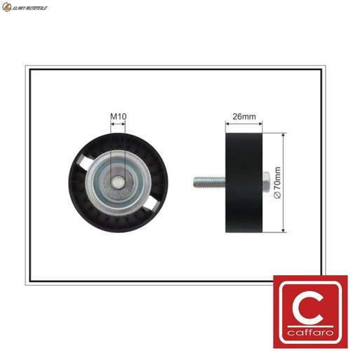 Puller guide pulley ribbed - puller,