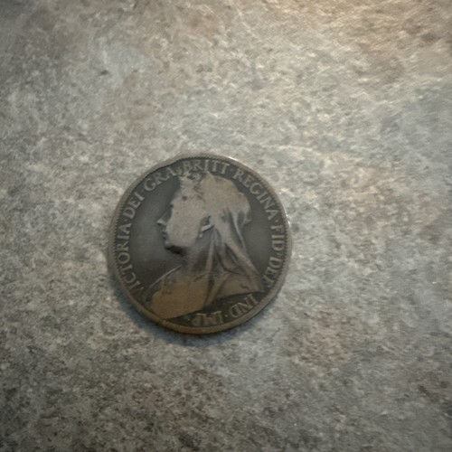 Queen victoria 1899 penny - victoria,