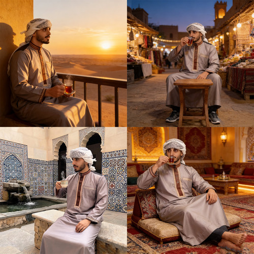 Aniq mens omani dishdasha - mens,