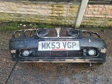 ROVER 75 2004 CONNOISSEUR COMPLETE FRONT BUMPER GOLD BLACK