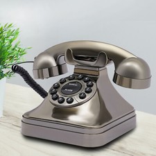 Vintage style corded phone - corded,