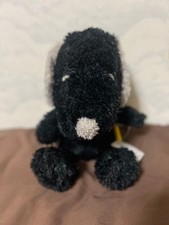 Snoopy Plush Black Dog Stuffed Animal Small