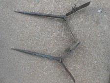 TWO VINTAGE LIGHTNING ROD