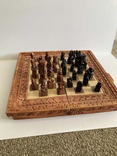 Vintage aztec chess - vintage,