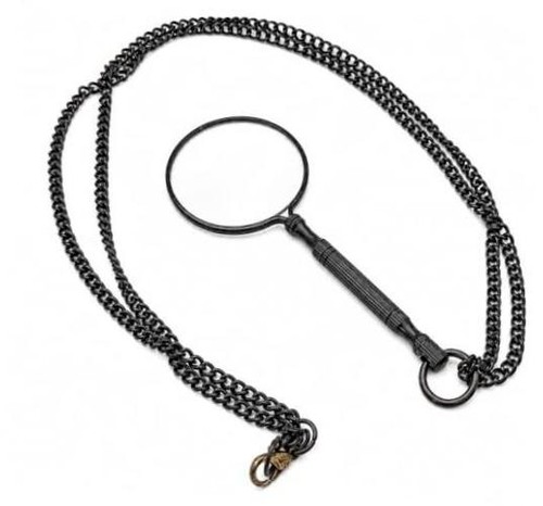 Vintage pendant magnifier with - pendant,