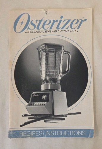 Osterizer blender recipes - osterizer,