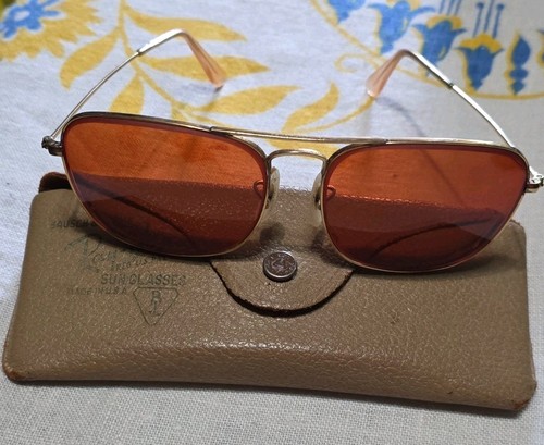 Vintage ray ban 12k gold - vintage,