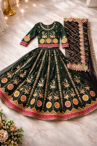 Asian lengha wedding dress - asian,
