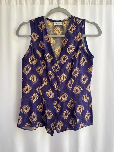 Vintage 90s viscose sleeveless